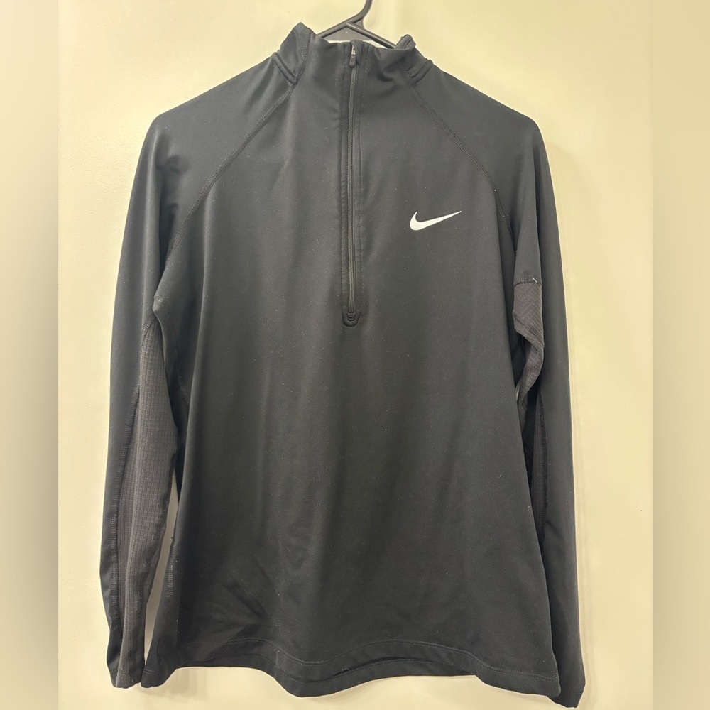 Nike Black Dri-FIT Quarter-Zip